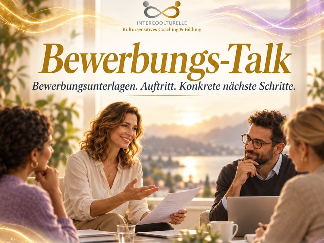 Talk im Coachingraum: BEWERBUNGS-TALK