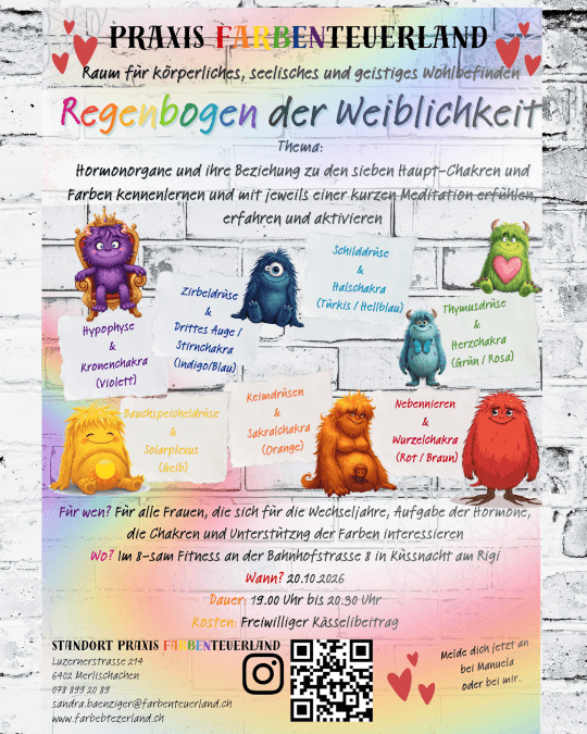 Regenbogen der Weiblichkeit
